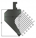 Stempel 88° R:2 H: 88.97mm Länge: 1100mm sektioniert / geteilt