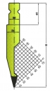 Stempel 28° R:1 H: 157mm Länge: 550mm sektioniert / geteilt