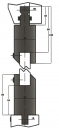 Z-Halter H: 99+64mm Länge: 415mm