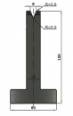 Matrize 45° V8 H: 120mm Länge: 835mm