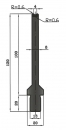 Matrize 86° V4 H: 100mm Länge: 500mm